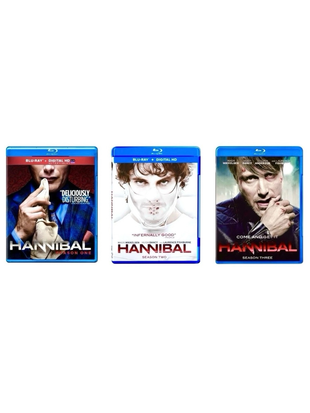 Hannibal: The Complete Series (Blu-ray, 2015, 12-Disc Set)